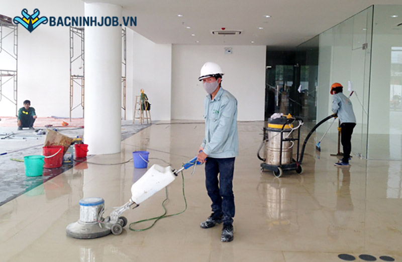 Bức tranh thực tế về ng&agrave;nh việc l&agrave;m vệ sinh c&ocirc;ng nghiệp Bắc Ninh
