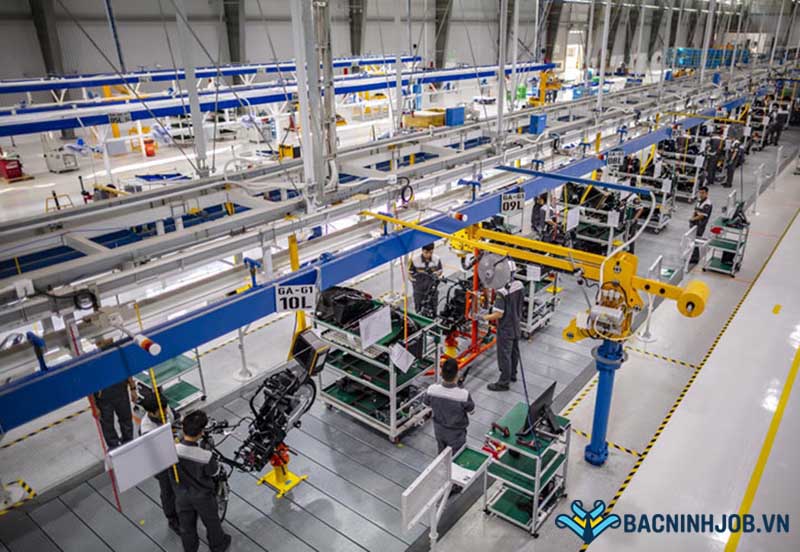 Hệ thống điện công nghiệp trong nhà máy tại Bắc Ninh