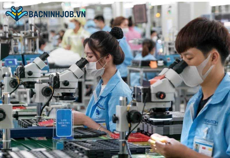 Các vị trí tuyển dụng công nhân phổ biến nhất tại Bắc Ninh