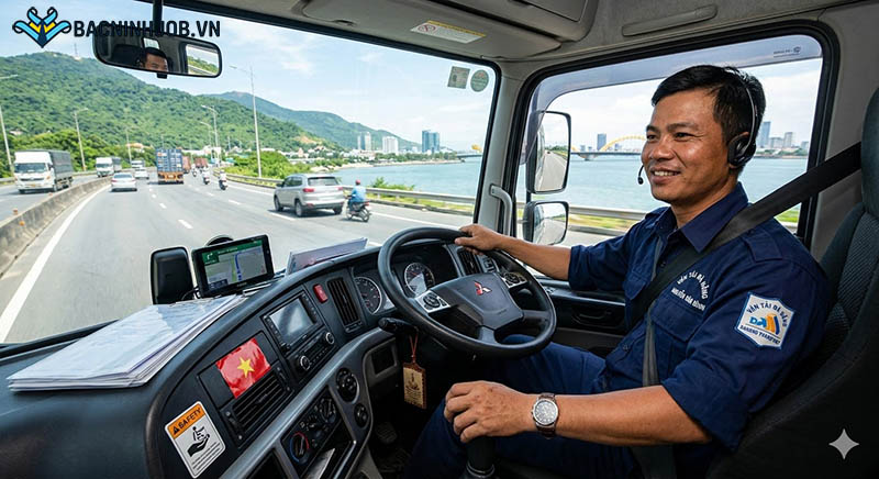 Các vị trí tuyển dụng lái xe phổ biến nhất tại Bắc Ninh