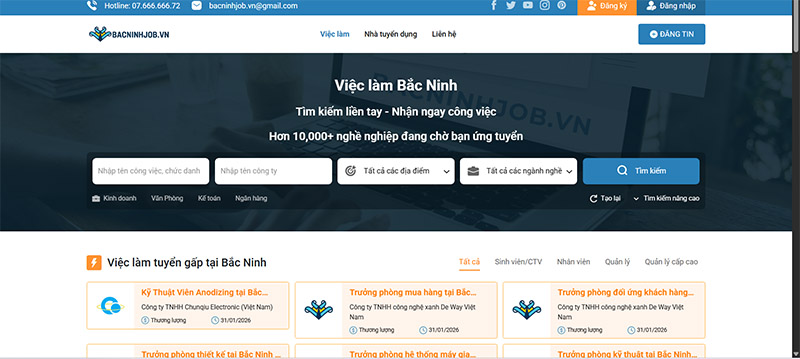 Cách thức tìm việc làm du lịch uy tín và nhanh chóng nhất tại Bắc Ninh